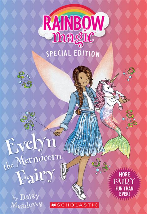 Fairy tale collection with rainbow magic